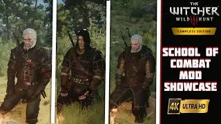 School of Combat Mod Showcase | The Witcher 3
