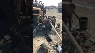HDD underground cable laying process