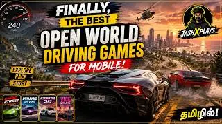 Top 5 Open World Driving Games For Android & iOS Tamil [series#1] | #tamilgaming