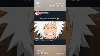 Most painful death in Naruto 😭😥 #jiraiya #tsunade #naruto #narutoshippuden #nostalgia