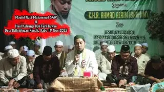 Memperingati Maulid Nabi Muhammad & Haul Keluarga Besar Bapak Ferli Irawan Belimbingan Kendit