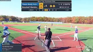 Titans Body Armor 14u vs  Baseball Warehouse Purple 10-19-2024