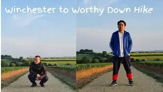 Winchester to Worthy Down Camp Hike with Sunil