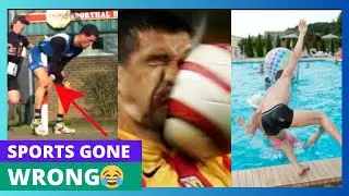 Sports Gone Wrong😂 | Ultimate Spit Laugh Challenge Reaction! #funny #fails #viral