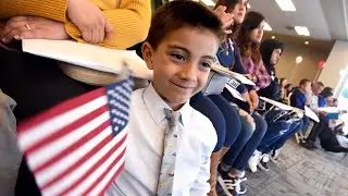 Children become naturalized citizens in special ceremony