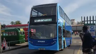 (2.4K Subs + Crawley Open Day) - MetroBus - Scania N230UD AD Enviro 400 - 6988 - YN66WUC - 06/9/2025