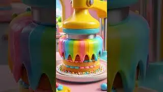 Satisfying Cake Crush ASMR | Lollipops Chocolate and Candy | Unboxing Video ASMR. #asmrcrunch