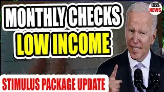 🔴 MONTHLY CHECKS ! LOW INCOME ! STIMULUS PACKAGE UPDATE | MAR 2