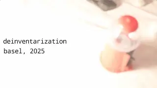 /deinventarization – guided tour and performance excerpts