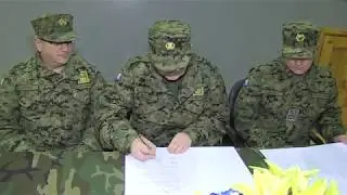 Cermonija primopredaje dužnosti komandanta 5.pbr OS BiH