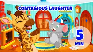 Contagious Laughter - 5 min Giramille | Nursery Rhymes and Kids Songs