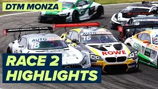 Van der Linde crowns his birthday! | Monza DTM Race 2 | Highlights
