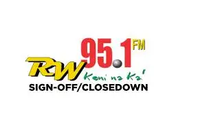DWRW-FM 95.1: Station Notice - Sign-Off/Closedown [2024]
