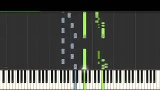 Mozart - Piano Concerto No. 1 in F major, K. 37 (Complete) [Piano Tutorial] Synthesia