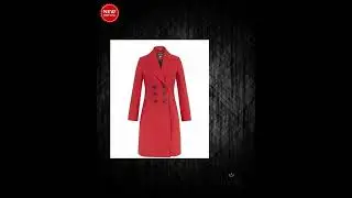 Women's Double Breasted Wool Coat