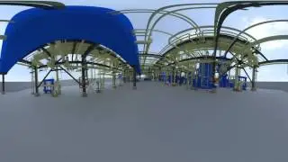 360 vr 3D Oil and gas plant