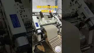 (Imported) Super Speed Fingerless Corrugation Machine | THE SPEED YOU NEED 🔥⚡️ #corrugationmachine