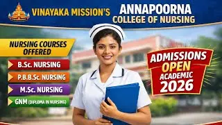 🏥🧑&zwj;⚕️ Vinayaka Mission's Annapoorna College Of Nursing#salem#bestnursingcollege#campustour#facilitiy