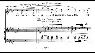 Maria Callas - Madama Butterfly arias (1954) [score]