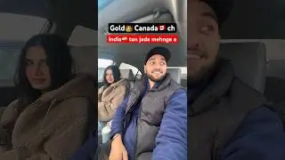 Canada🇨🇦 ton jewellery lehni pai mehngi #minivlog #punjabivlogs #canadavlogs