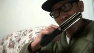 CHROMATIC HARMONICA 64 C KEY-  PLAY --A KEY FAST KEY PLAY( harmonica grip)