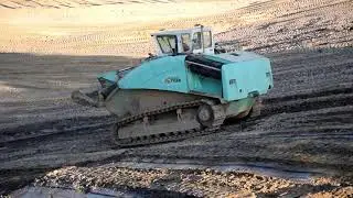 BIG Frutiger SR3000 Tiger moving dirt - Scrapedozer, Sch&uuml;rfraupe