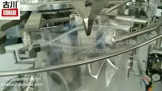 Rotary packing machine for zipper bag/Gumade/premade pouches