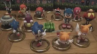 Sonic X Kidrobot Full Complete Vinyl Figure Collection Unboxing & Review