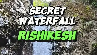 I found a Secret Waterfall in Rishikesh | #rishikesh #waterfall 