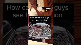 Electric car owners hate both 🤣 #shorts #carburetor #fuelinjection #electriccar
