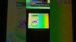 Shiny Alolan Muk #Pok&eacute;monUltraSun  #Pok&eacute;mon #Nintendo #nintendo3ds #PoisonPokemonMaster