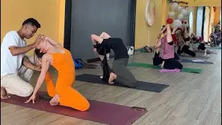 Advanced Back bend yoga 🧘&zwj;♀️