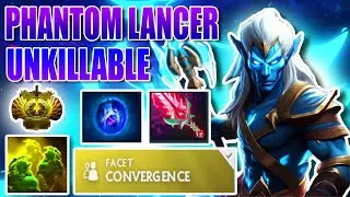 DOTA 2 PHANTOM LANCER IMMORTAL | GAMEPLAY - HIGHLIGHTS | CONVERGENCE