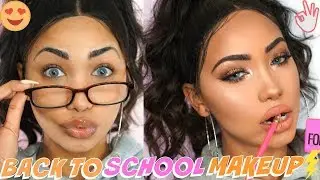 EASY DRUGSTORE BACK TO SCHOOL MAKEUP TUTORIAL | Melly Sanchez