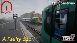 Train Sim World 2020 &mdash; неисправная дверь поезда класса 377 на Восточном побережье