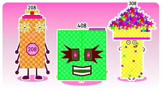 Sprunki OC Numberblocks 208, 308, 408 | Compilation Incredibox #sprunki #numberblocks #incredibox