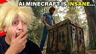 MHA Voice Actors React to AI MINECRAFT VIDEOS...