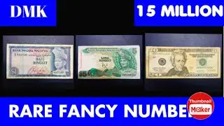 OLD BANK NOTES (FANCY NUMBER)