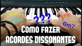 Como fazer os acordes dissonantes | INVERSÕES