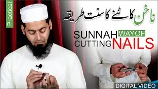 Sunnah Way of Cutting Nails || Practical || ناخن کاٹنے کا سنت طریقہ @Mufti Obaid Shareef Official ​