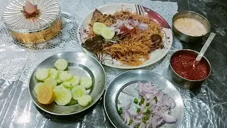 बड़े के गोश्त की बिरयानी #food #recipe #cooking