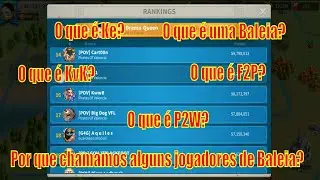 O que é kvk? O que é uma Baleia? - dicionario de Rise of kingdoms parte 2
