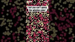 Can you guess the winning color?! #satisfyingvideo #simulation #asmr