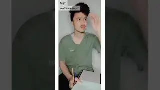 Me* After lockdown in offline exams | Muzamil Meiraj |#shorts