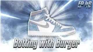 Jordan 1 Hyper Royal Live Cop | Botting with Burger Ep. 45
