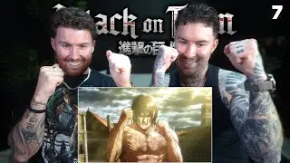 Showing My Twin Brother Attack on Titan For THE FIRST TIME! | Episode 7 Reaction