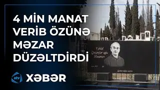 Tovuzda kişi sağ ola-ola özünə qəbir qazdırdı