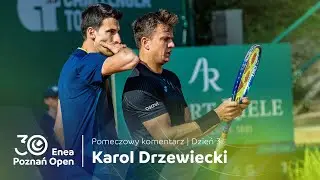 Karol Drzewiecki po meczu Paulson/Vocel - Cornea/Drzewiecki