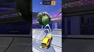 Nice Flip Reset ☺️ #rocketleague #shorts