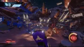 Out of Bounds in Wasteland (Night) &ndash; NEW Custom Training Starbase Glitch &ndash; Rocket League PS4